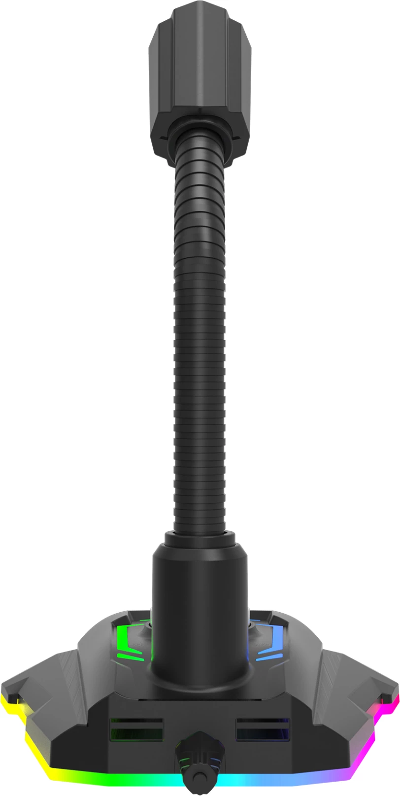 Mikrofon Marvo MIC-05 USB RGB omnidireksional, i zi