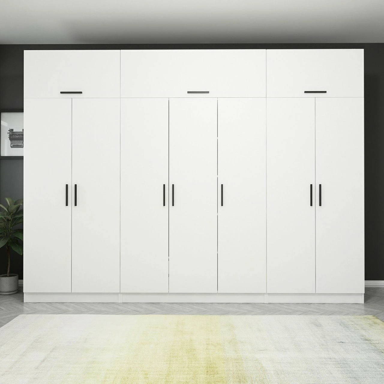 Dollap Skye Decor, i bardhë, 3933