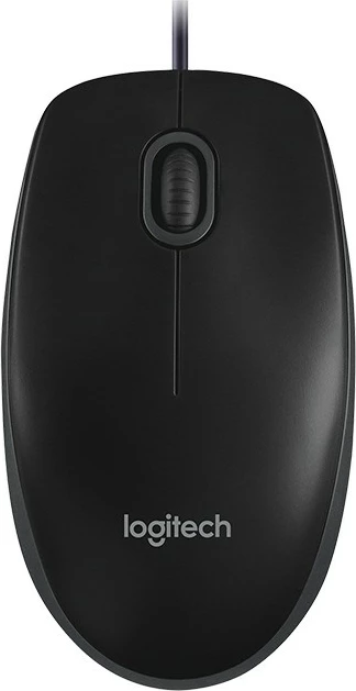 Set tastierë dhe maus Logitech DESKTOP MK120, me kabllo, zi