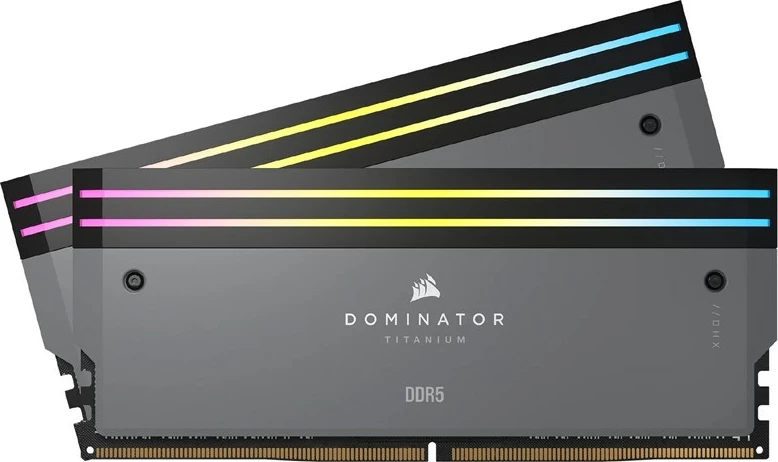 RAM memorje Corsair Dominator Titanium CMP64GX5M2B6000Z30, 64 GB (2x32 GB), DDR5, me ndriçim RGB