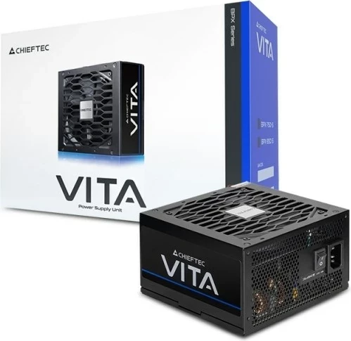 Kasë Chieftec Vita BPX-850-S, 850W, 80 PLUS Bronze, e zezë