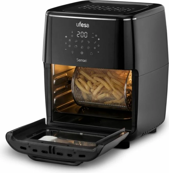 Fritezë me ajër UFESA Sensei 12L 1700W, e zezë