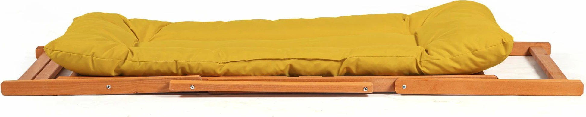 Set tavoline me karrige për terasë, 3 pjesë, Hanah Home, My007, ngjyrë e verdhë