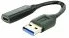 Adapter USB-C Gembird A-USB3-AMCF-01, 10 cm, i zi