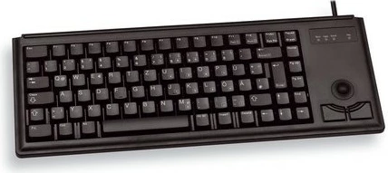 Tastierë Cherry G84-4400 me trackball, QWERTY, PS/2, e zezë