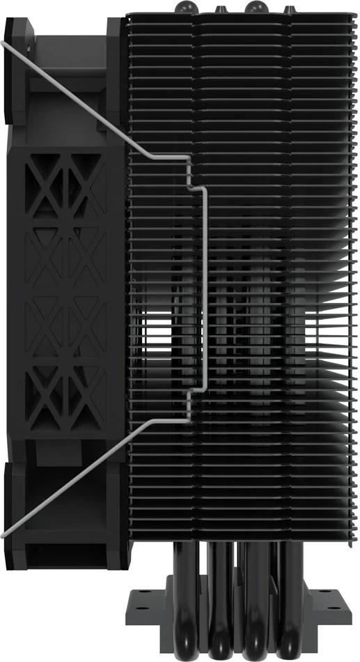 Ftohës ajri për procesor SAVIO VORTEX X2 BLACK, 12 cm, i zi
