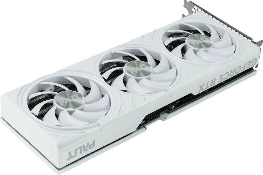 Kartelë grafike Palit GeForce RTX 5070 WHITE OC, 12GB GDDR7, 192bit, 3x DisplayPort/HDMI, e bardhë