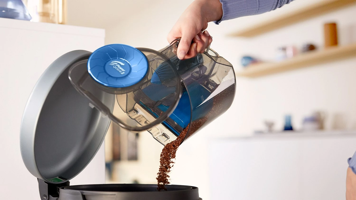 Fshesë me korrent Philips FC9330/09, pa qese, 1.5L, Gri