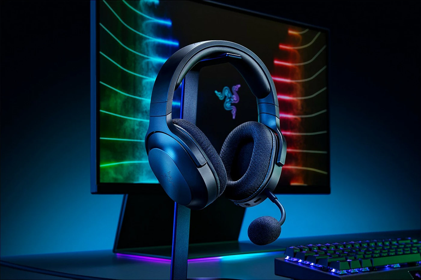 Kufje Razer Barracuda X, Wired & Wireless, Gaming, 20 - 20000 Hz, 271 g, Black