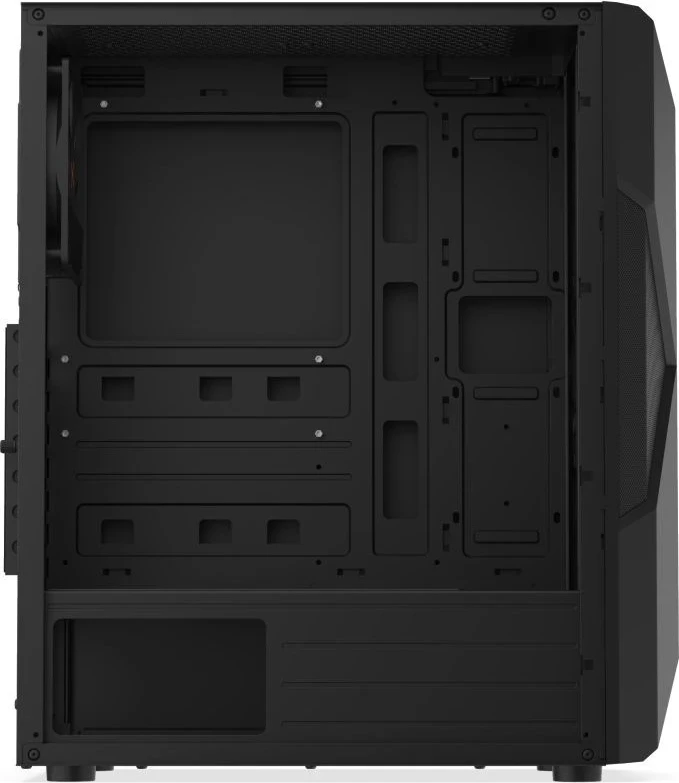 Kasë kompjuterike Krux Astral, e zezë 