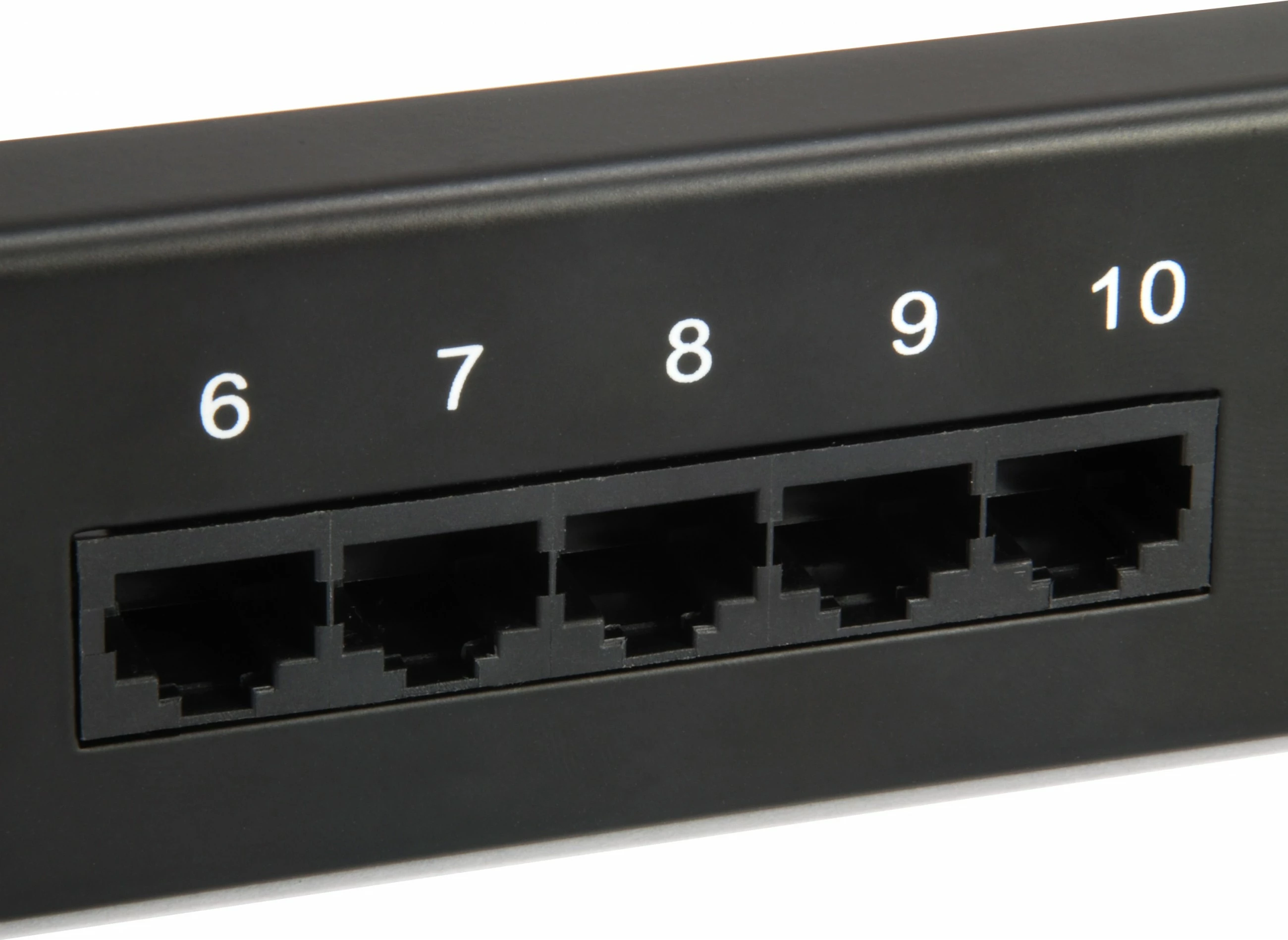 Patch panel ISDN Equip 25-porta, Cat3, 1U, rack mounting, zi