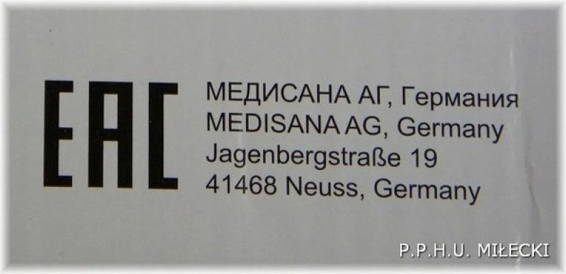 Tapet banje Medisana, unisex