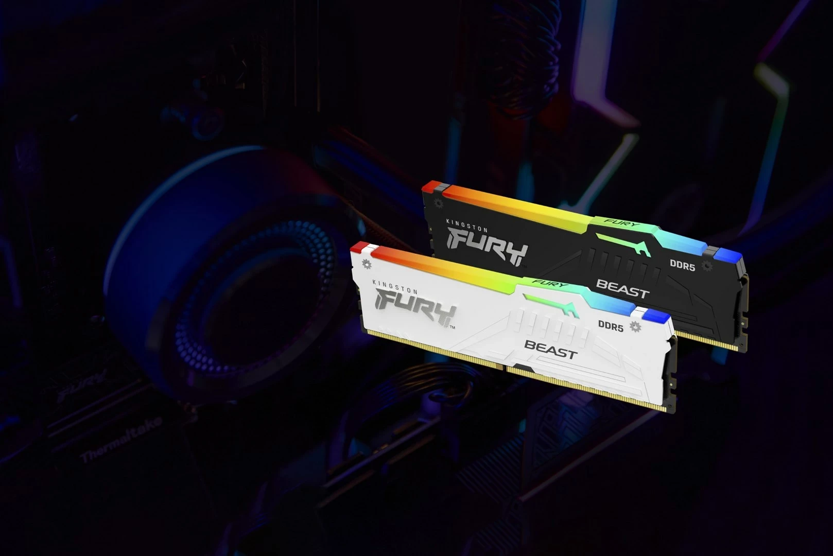 RAM Memorje Kingston FURY Beast 32GB 6000MT/s DDR5 CL30 RGB, Set