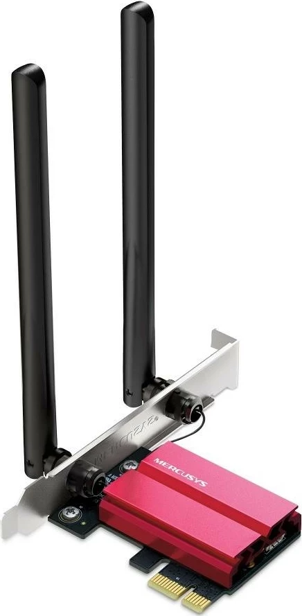 Kartelë rrjeti Mercusys MA86XE, AXE5400, Wi-Fi 6E, Bluetooth 5.3, PCI-E