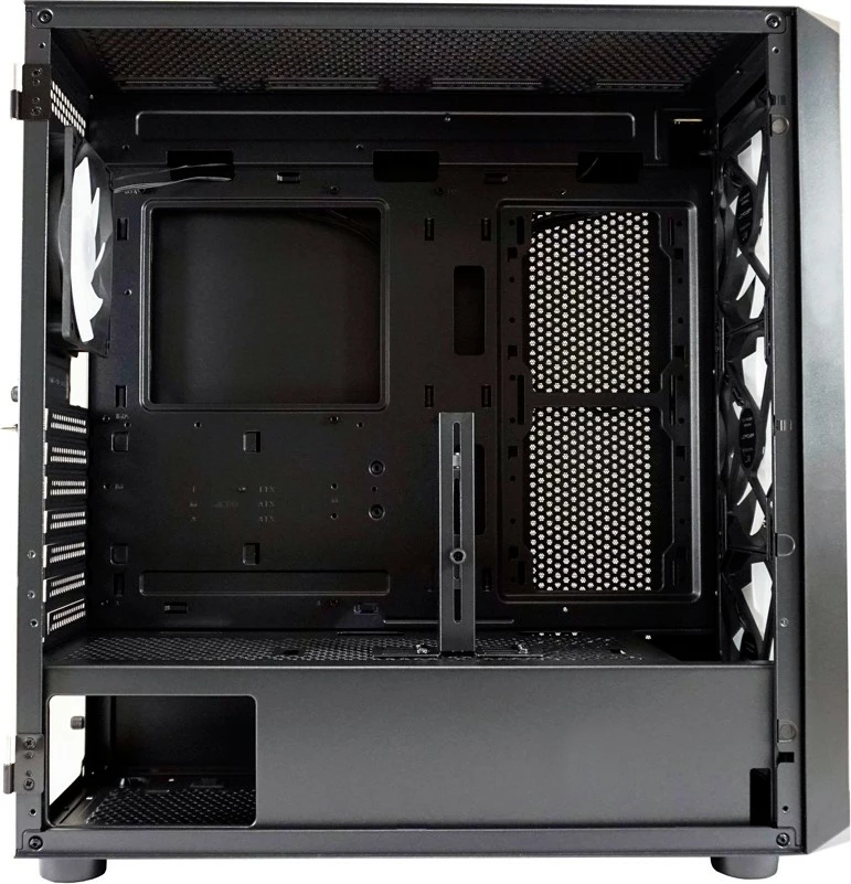 Kasë LC-Power Gaming 804B, Midi Tower, ATX, micro ATX, Mini-ITX, e zezë