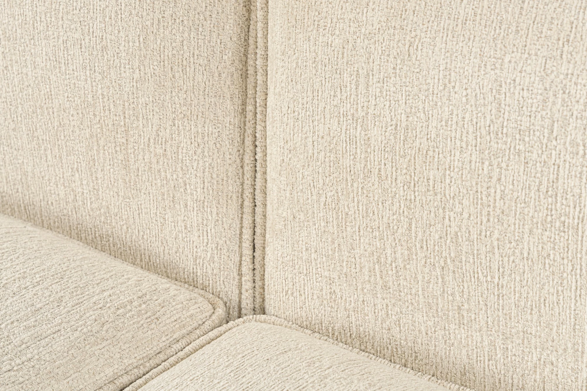 Kënd-sofë Atelier del Sofa, More M (M4-M1-M1-M7), ngjyrë krem, shndërrohet në shtrat