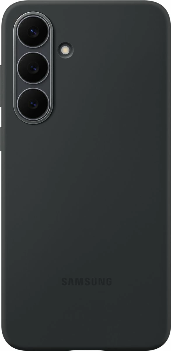 Mbështjellës silikoni Samsung Galaxy S25 FE EF-PS731CBEGWW, e zezë