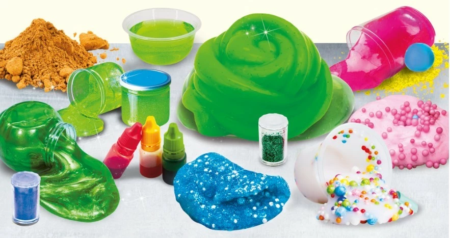 Set eksperimental slime, Lisciani I’m A Genius Slime Laboratory, 304-PL93397, mbi 20 lloje slime, për moshat 8+