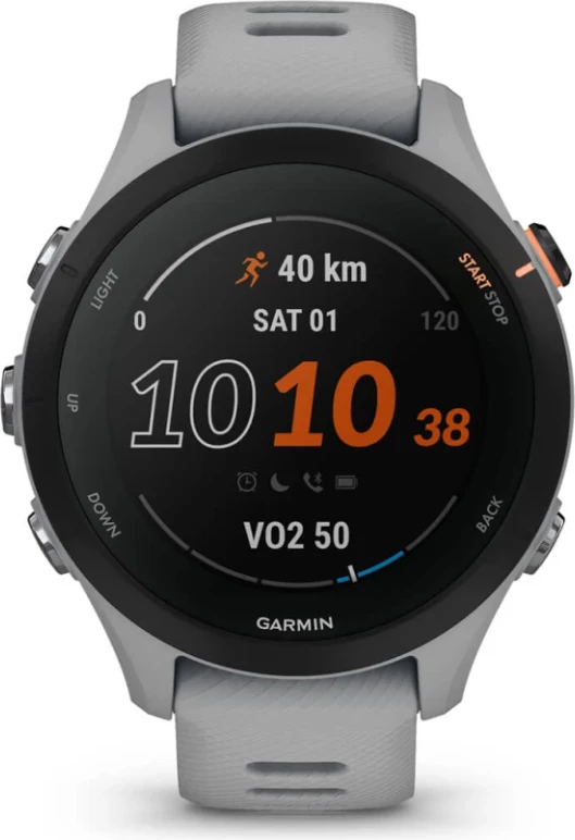 Smartwatch Garmin Forerunner® 255S Music, Powder Grey, 41 mm