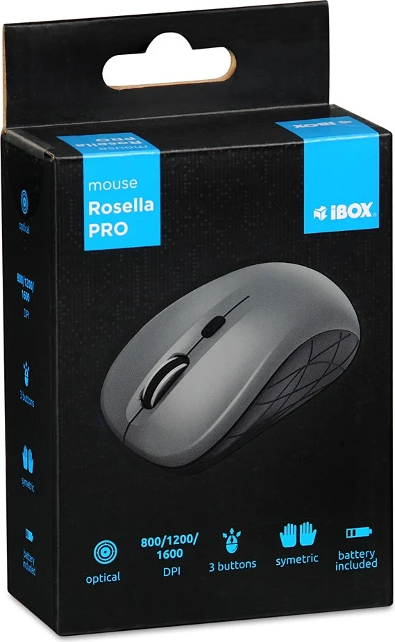 Maus iBOX i009W, 1600DPI, hiri 