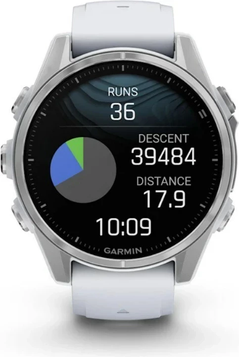 Smartwatch Garmin Fenix 8, 43 mm, AMOLED, 32 GB, GPS, Argjendtë