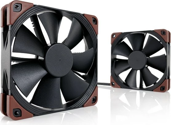 Ventilator kulle kompjuteri Noctua NF-F12 industrialPPC-2000 PWM, 12 cm, Zi, Kafe