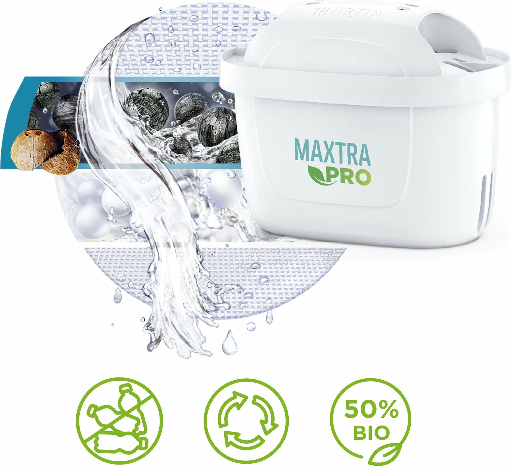 Kartrixh filtri uji Brita MAXTRA PRO Pure Performance 150 L, set 2 copë