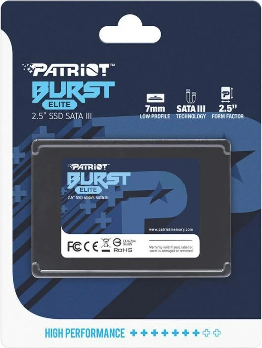 SSD Disk Patriot Memory BURST Elite, 2.5", 240GB, SATA3