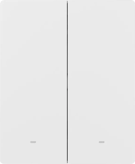 Switch i mençur Sonoff M5-2C-80W, 2 kanale, Matter, i bardhë