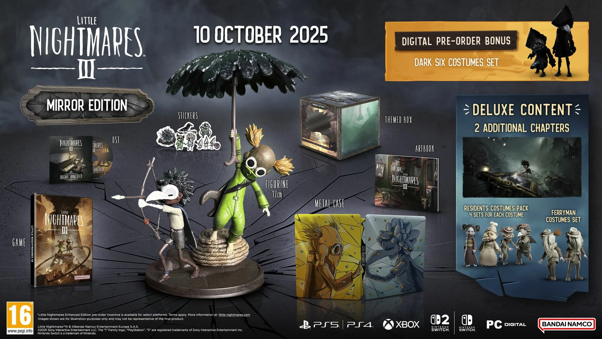 Lojë për PlayStation 5 Bandai Namco Little Nightmares III Mirror Edition (PEGI 16)