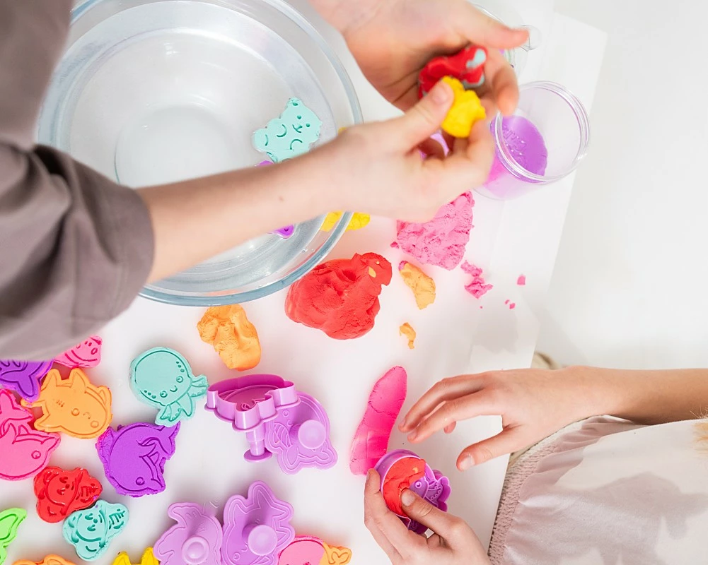 Masë modelimi Epee Misiolina, 60g, me formë, e kuqe