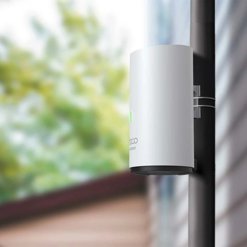 Access point Wi-Fi, TP-Link Deco X50-Outdoor, port 2.5Gbps, set 1-pack, e bardhë