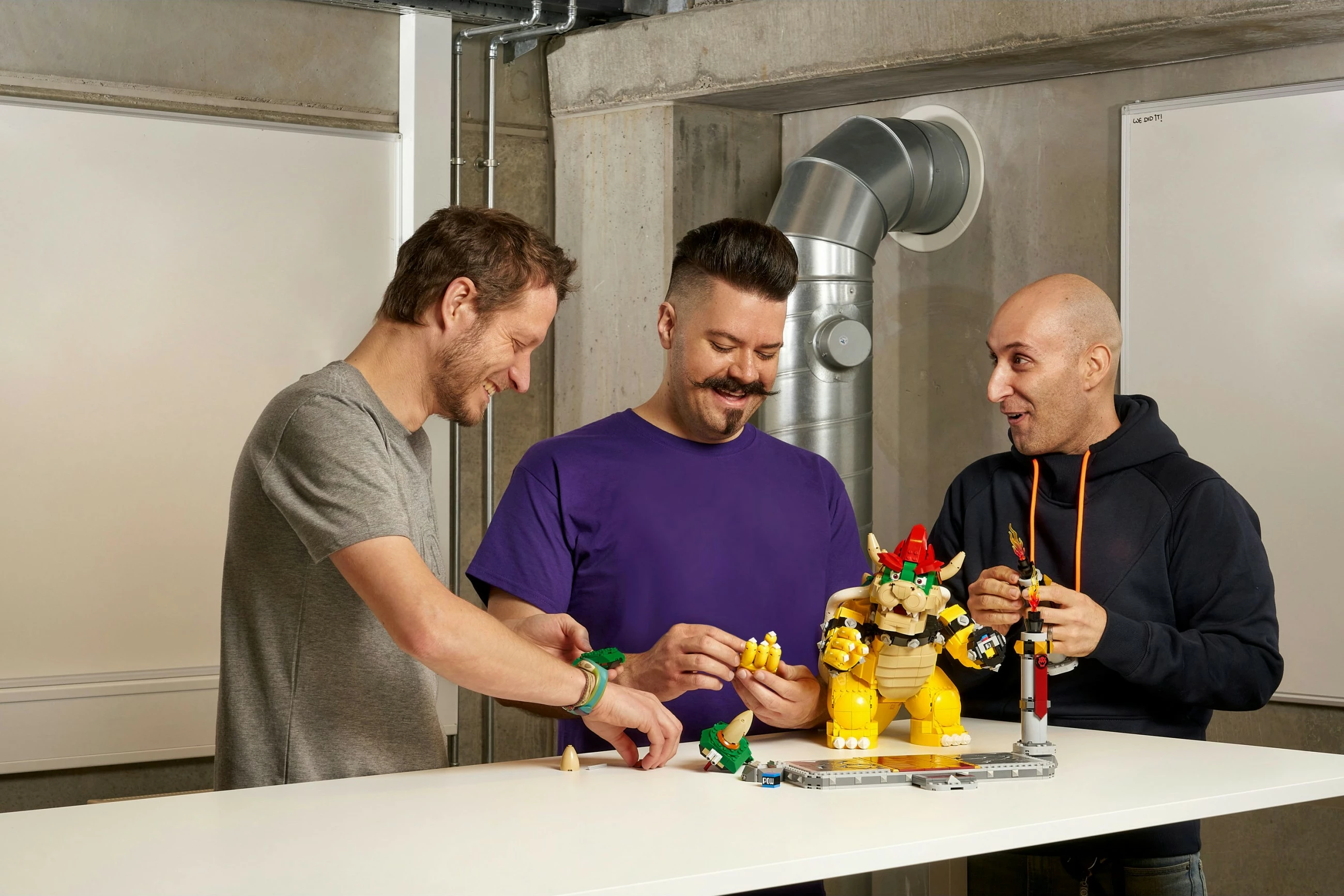 Set ndërtimi LEGO Super Mario The Mighty Bowser, 2807 copë, plastikë, shumëngjyrësh