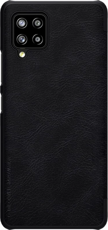 Mbështjellës Nillkin Qin për Samsung Galaxy A42 5G, lëkurë ekologjike, i zi