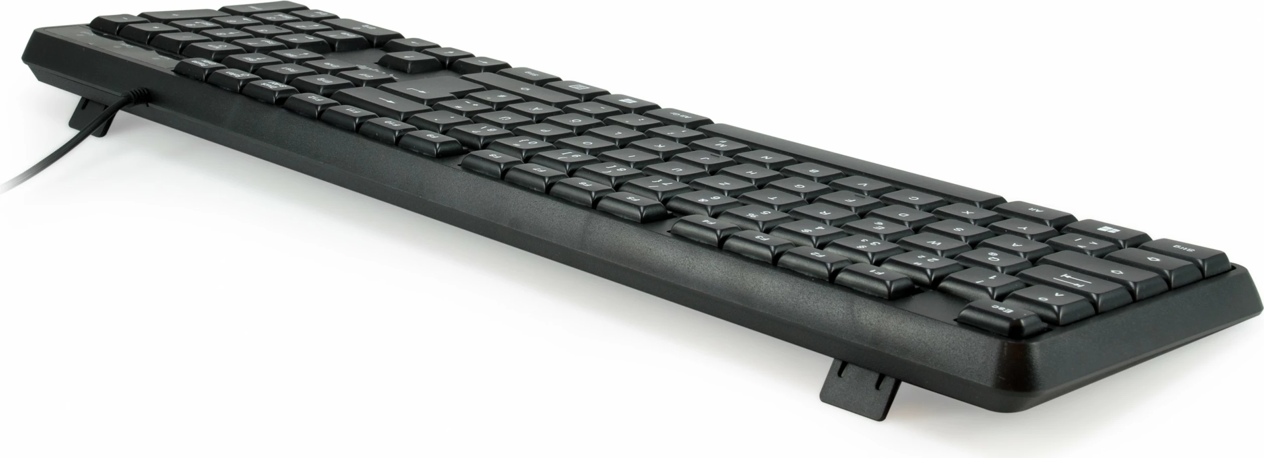 Tastierë EQUIP 100%, USB, QWERTY, e zezë