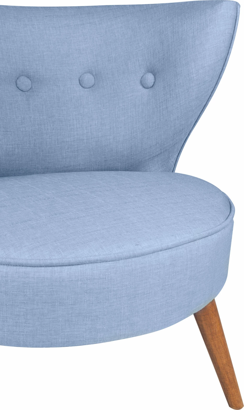 Karrige Wing Atelier del Sofa, Riverhead, indigo e kaltër