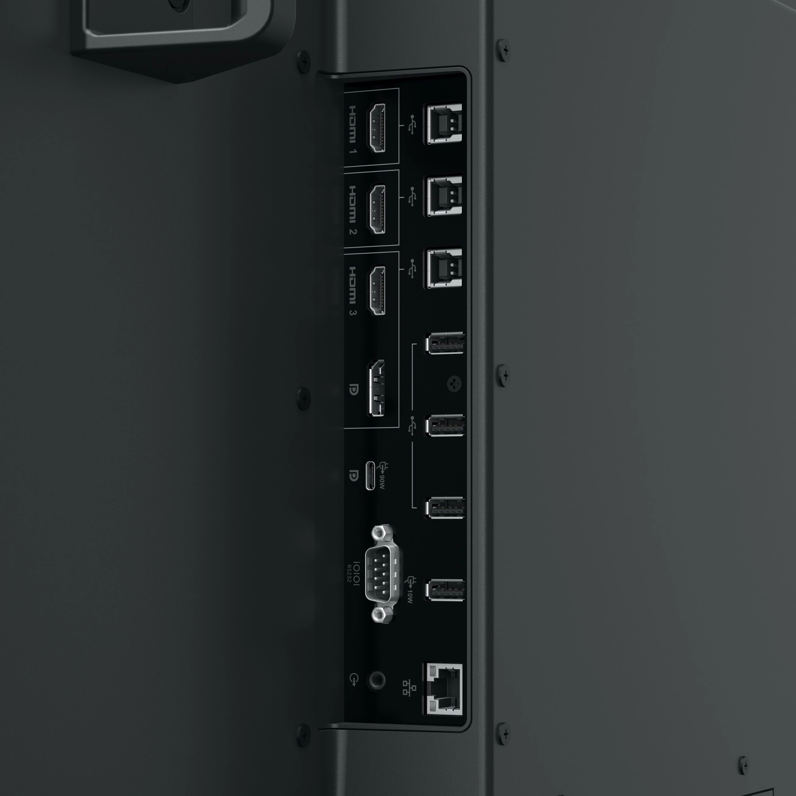 Monitor interaktiv DELL P6524QT, 64.5", 4K UHD, LCD