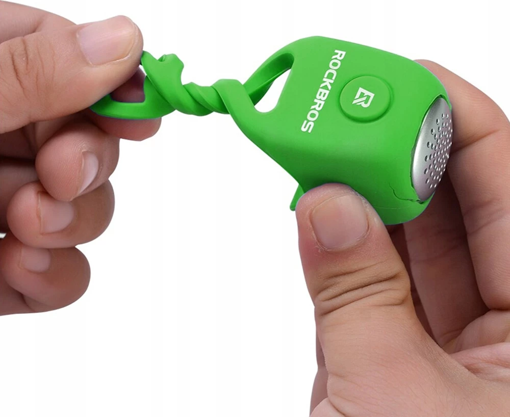 Zile elektronike biçiklete Rockbros CB1709GN, silikoni, e gjelbër