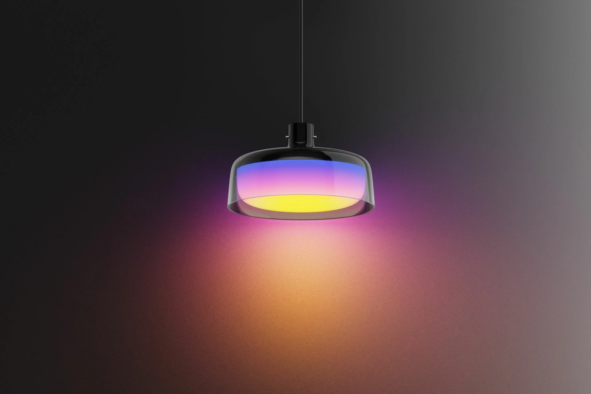 Llambë varëse smart Govee RGBICWW, RGBIC 360°, 2700-6500K, CRI95, e zezë