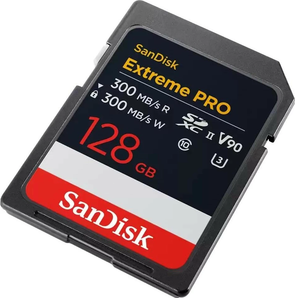Kartelë SD SanDisk Extreme Pro 128GB UHS-II V90 8K