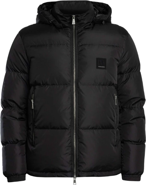 Jakne Armani Exchange, meshkuj, të zeza