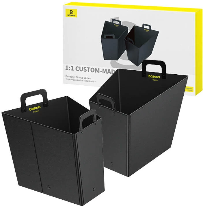 Organizues bagazhi Baseus T-Space për Tesla Model Y, i zi
