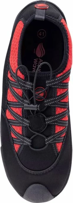 Atlete për meshkuj AquaWave Gimani, të zeza dhe të kuqe