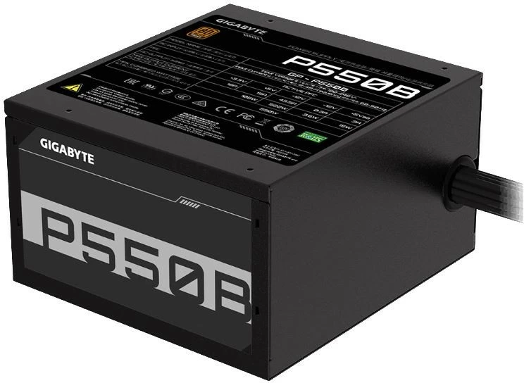 Kasë Gigabyte GP-P550B, 550W, 80 PLUS Bronze, ATX, e zezë