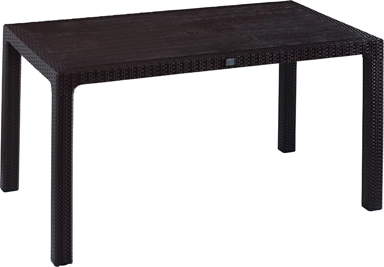 Tavolinë me karrige Explore-Festive set 5 copë PP ngjyrë kafe 150x90x73.5cm