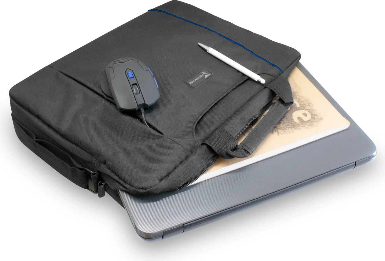 Çantë laptopi Techmade, 15.6", e zezë