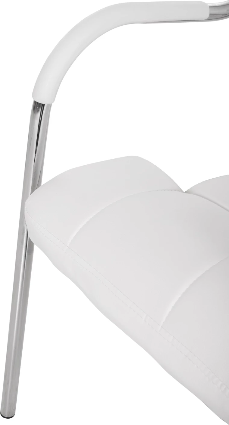 Karrige për zyre konferencash QUANDA FH1018.02, e bardhë