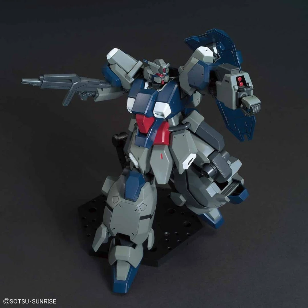 Figure BANDAI Gundam HGUC 1/144 Gustav Karl (Unicorn Ver) Multikolor