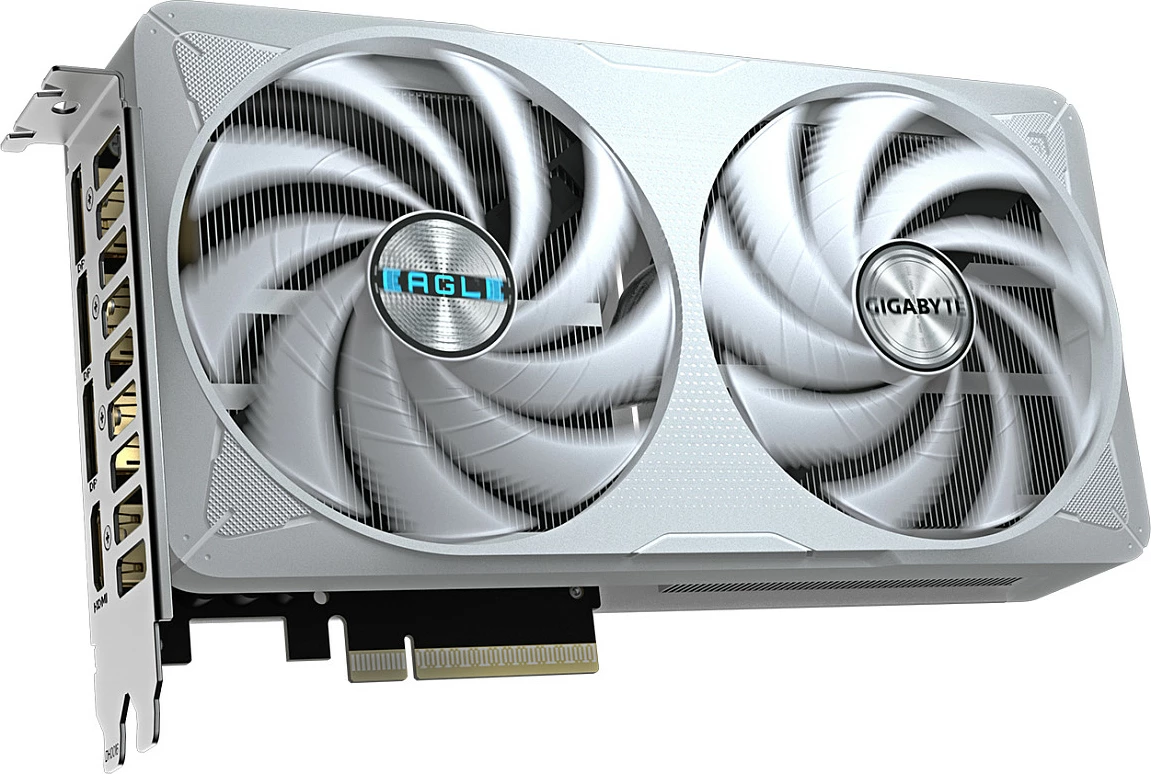 Kartelë grafike Gigabyte RTX 5060 Ti EAGLE OC ICE 16GB GDDR7 e bardhë