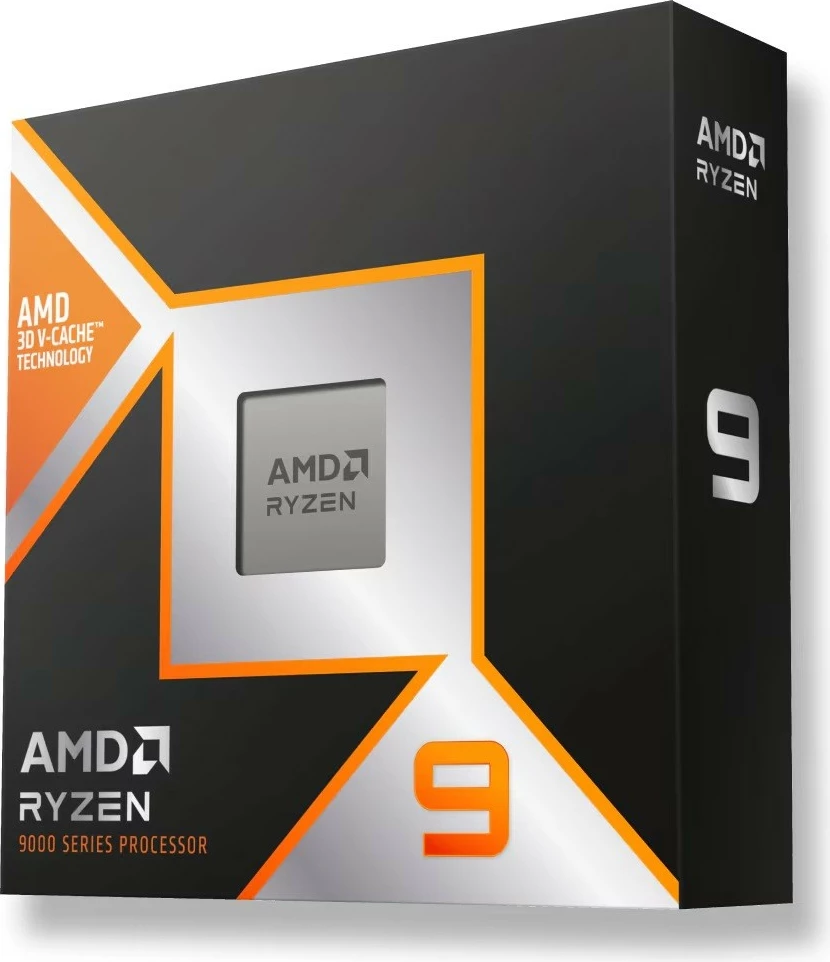 Procesor AMD Ryzen 9 9900X3D, 12 bërthama, 24 threads, 128 MB L3 Cache, Socket AM5